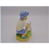 Image 4 : Royal Worcester Porcelain Figurine September's Child By F. G. Doughty, Rare, 1958