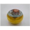Image 2 : Edna Hibel LE Porcelain Paperweight, Signed, Young Girl Portrait, Vintage