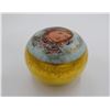 Image 3 : Edna Hibel LE Porcelain Paperweight, Signed, Young Girl Portrait, Vintage