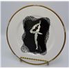Image 2 : Erte  The Numerals 4 Bone China Art Deco Plate, 1988, OB
