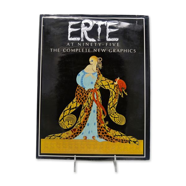 Erte  At Ninety-Five: The Complete New Graphics Hardcover Book, First Edition, 1987
