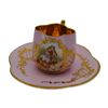 Image 1 : Royal Vienna Porcelain Cup and Saucer, 344 Austria, Blue Beehive, 1890
