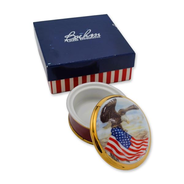 Boehm Gifts Beautiful Presents LE The Patriot Eagle Box, 2004