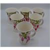 Image 3 : 6Pc Fuchsias By Kathy Pickles For Dunoon Fine Bone China Floral Mugs, 1990