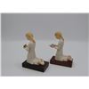 Image 2 : 2Pc Cybis Porcelain Figurines First Flight, 1966