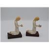 Image 5 : 2Pc Cybis Porcelain Figurines First Flight, 1966