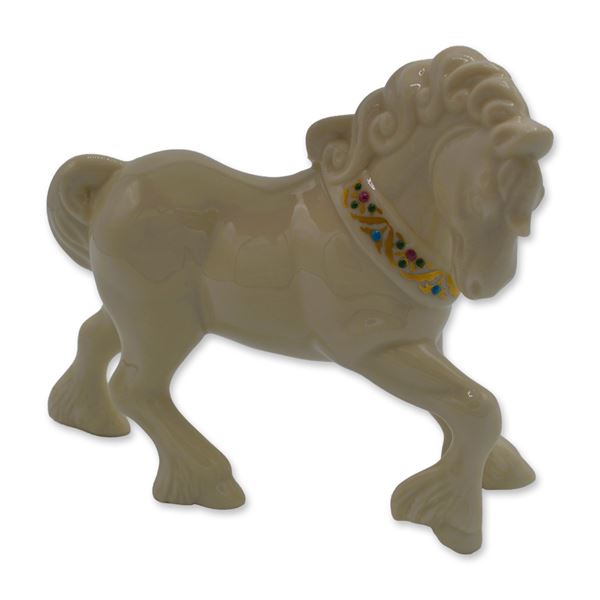 Lenox Porcelain Horse Prancing Figurine, China Jewels Collection, 1992