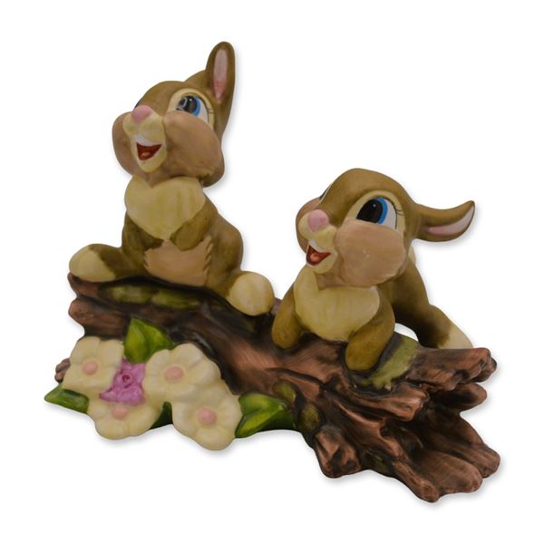Classics Walt Disney Bambi 50th Anniversary, "Hello, Hello There!" Sculpture, Vintage