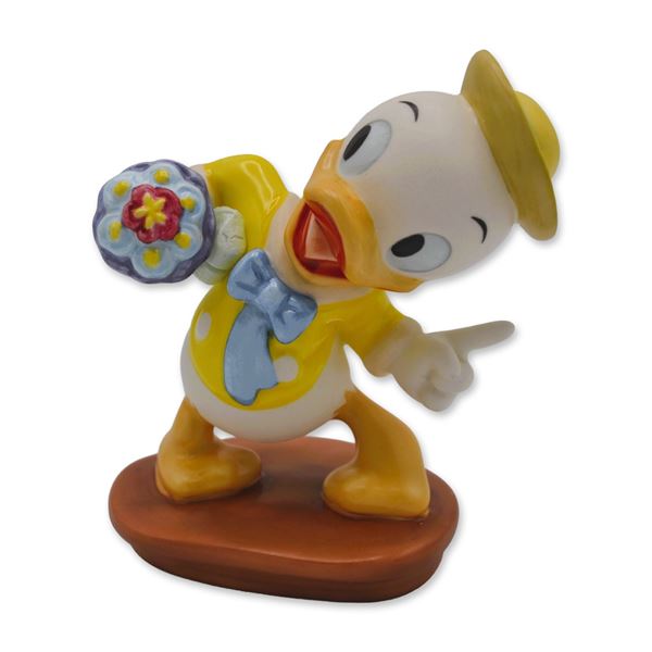 Classics Walt Disney Mr. Duck Steps Out, Tag Along Trouble Louie Sculpture, Vintage