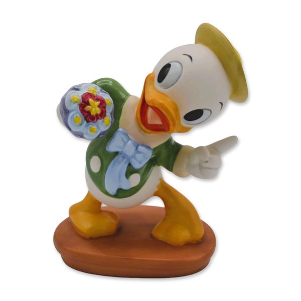 Classics Walt Disney Mr. Duck Steps Out, Tag Along Trouble Huey Sculpture, Vintage