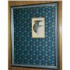 Image 4 : Lizars Variegated Plantain Eater Bird, Hand Colored Engraving, Tapestry Mat, Custom Frame, 19th C