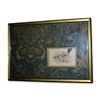 Image 1 : Lizars Jay Bird, Hand Colored Engraving, Tapestry Mat, Custom Frame, 19th C