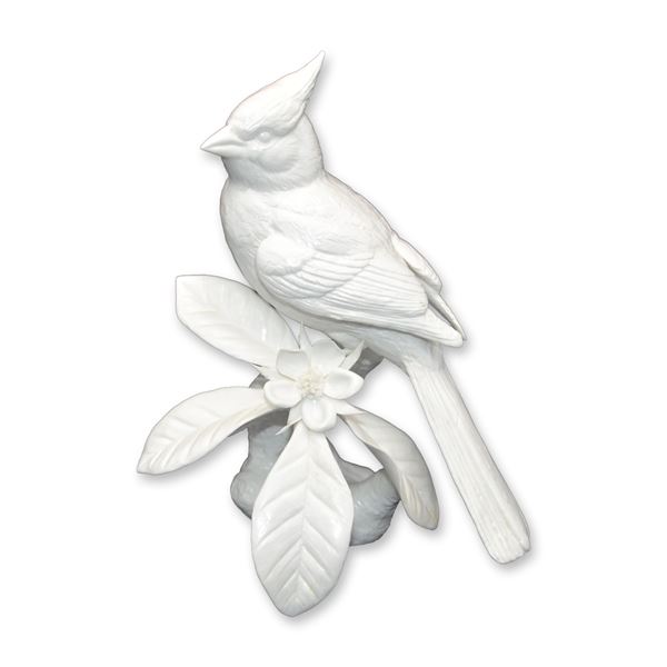 Connoisseur Porcelain Cardinal Bird Sculpture Prototype Model AP