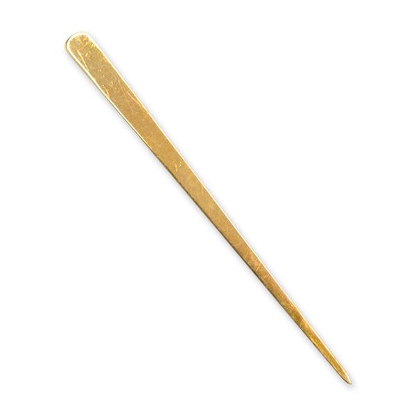 14 KT Yellow Gold Toothpick, Polished, Vintage
