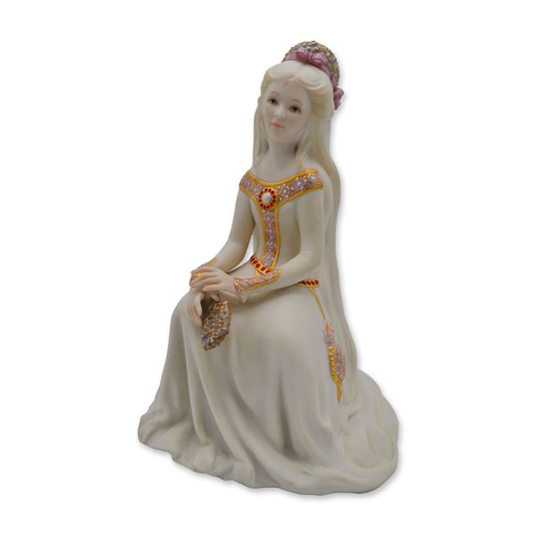 Cybis Porcelain LE, Rapunzel In Pink Figurine, 1972