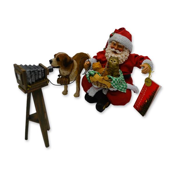 Possible Dreams Clothique Perfect Picture Christmas Santa Figurine, 1999, OB