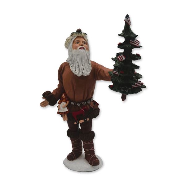 Duncan Royale LE History of Santa I "Pioneer" Figurine, 1983