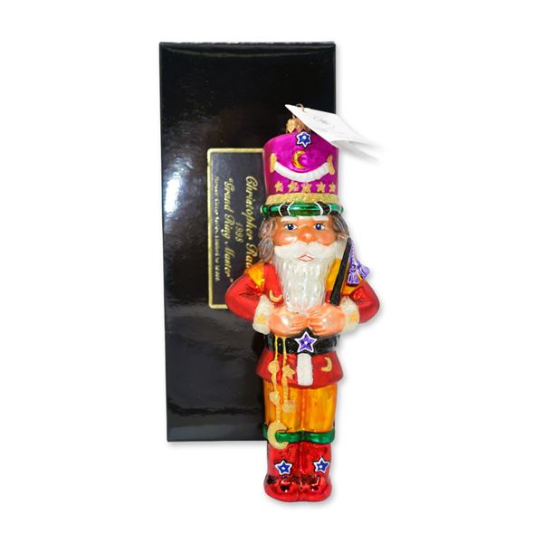 Christopher Radko LE Ornament Moscow Grand Ring Master, 1998, W/Box