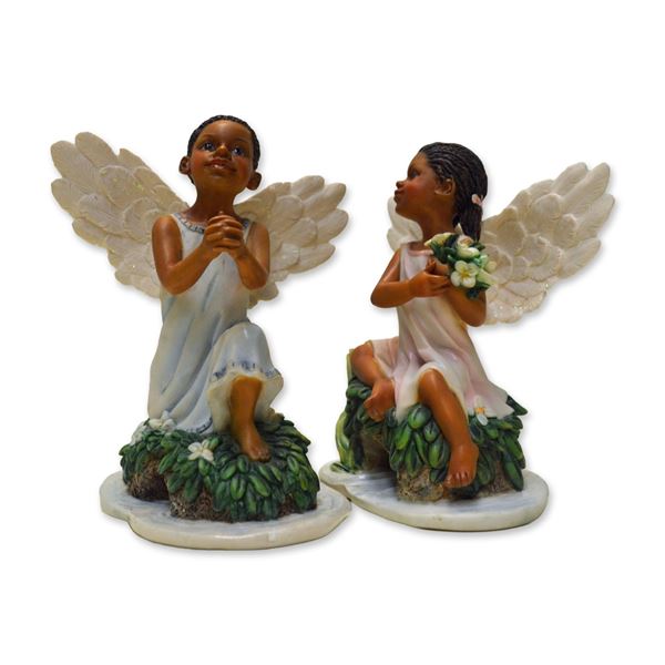 2Pc RNR Afriel And Amitiel Angels Of Youth And Truth Figurines, 2006