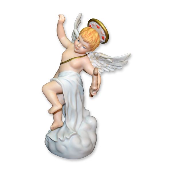 RNR Porcelain Cupid Of Love Angel Figurine, 2006