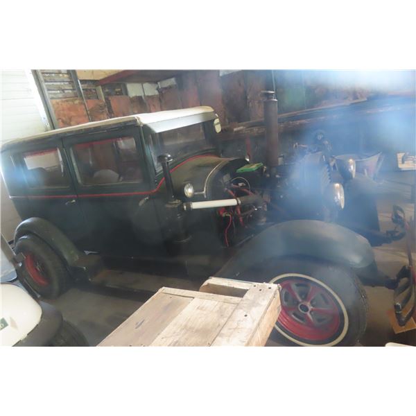 1926 Essex 4-Door, 4 Cylinder,  Ford Ind. Engine, 4-Spd Standard Chevette Transmission, No Hood, Run