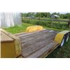 Image 3 : Bumper Hitch 12 Ft Flat Deck Tandem Trailer with Ramps, 2-5/16" Ball, 15" Rubber, 3500LB x2 Axle