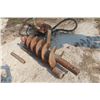 Image 5 : Post Hole Auger Attachment – Heavy Duty Hydraulic Drive, 12"