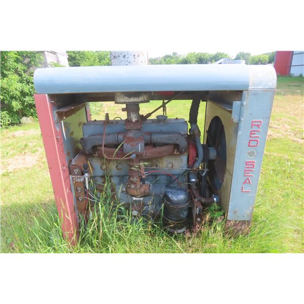 Continental 6-Cylinder Engine – Good Running Order with Side End Shaft, No Clutch