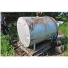 Image 1 : John Wood 200 Gallon Metal Oil Tank with Approx 50 Gallon Used Oil