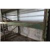 Image 4 : Pallet Racking: 5 Uprights x 14 Ft, 24 Side Rails x 9 Ft with Wood Plank Shelving
