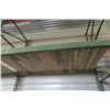 Image 5 : Pallet Racking: 5 Uprights x 14 Ft, 24 Side Rails x 9 Ft with Wood Plank Shelving