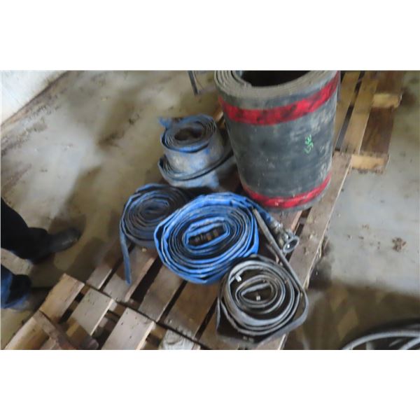 Discharge Hose and 24" Conveyor Belt