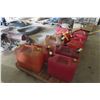 Image 5 : 12 Plastic Gas Containers and 1 Military Style Container