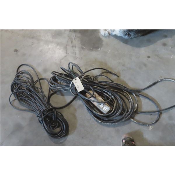 2 Extension Cords, 100 Ft