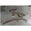 Image 1 : Vintage Tools: Sickles, Sugar Beet Knife, 2 Side Blades
