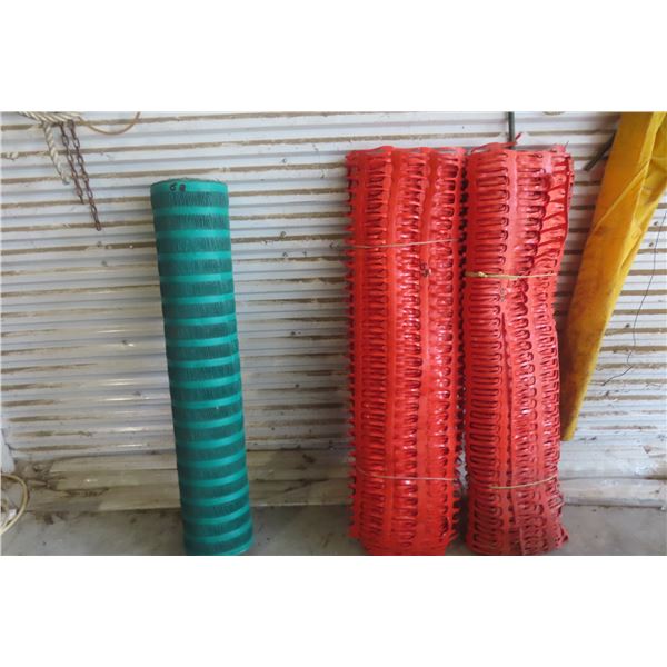 2 Rolls Construction/Snow Fence