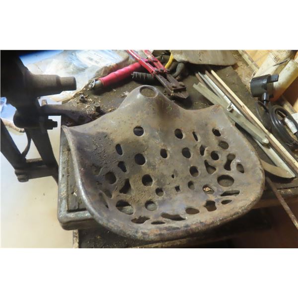 Cast Tractor Seat