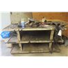 Image 1 : Work Bench with Shelves and 4.25" Leg Vise, 33 x 59 x 30"