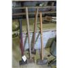 Image 1 : 4 Sledge Hammers and Post Mallets