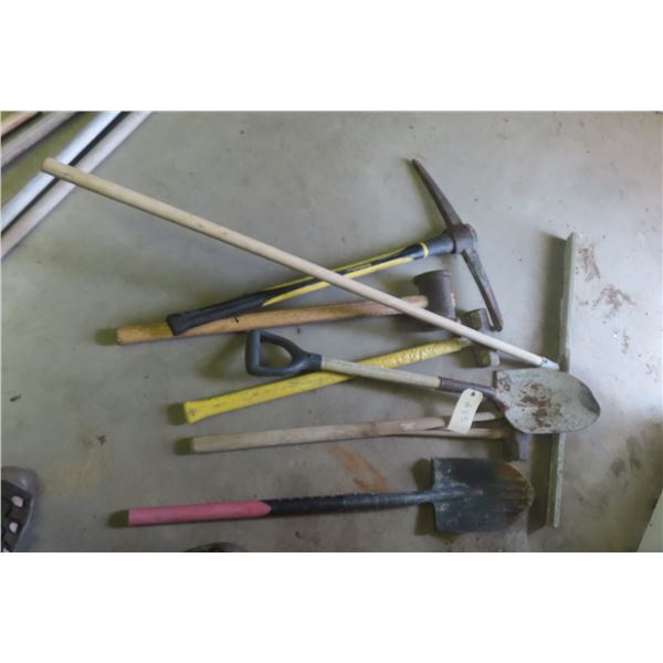 Pick Axe, Squeegee, Spades, Post Mallet, and More