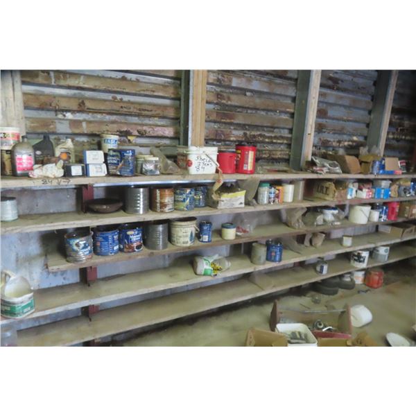 Nails, Screws, Auto Fluids, Bolts, Caulking, Poly, Propane Heater and More, Shelves Not Included