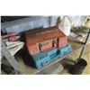Image 4 : Surveying Tripods, Rulers, Heater, O/H Garage Door Parts, Hard Hats, Empty Cases
