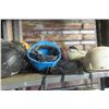 Image 7 : Surveying Tripods, Rulers, Heater, O/H Garage Door Parts, Hard Hats, Empty Cases