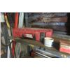 Image 8 : Surveying Tripods, Rulers, Heater, O/H Garage Door Parts, Hard Hats, Empty Cases