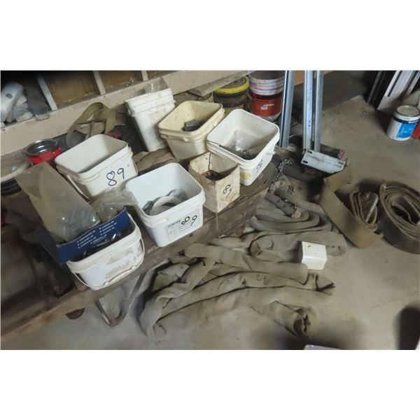 Loading Straps, Tow Strap, Fasteners, Nuts, Bolts, and Nails