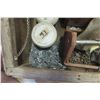 Image 4 : Wood Tool Box – w/ Fencing Staples, Plywood Clips, Fencing Pliers
