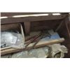 Image 6 : Wood Tool Box – w/ Fencing Staples, Plywood Clips, Fencing Pliers
