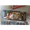 Image 7 : Oil Pan, Light, Come Along, Lag Bolts, 2 Tool Boxes, Gauge, Plumbing Fittings, Snips, Levels