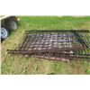 Image 1 : 4 Pieces Rod Iron Railing 96" Including 36" Gate