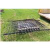 Image 3 : 4 Pieces Rod Iron Railing 96" Including 36" Gate